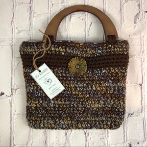 Reddy Unique Crocheted Handbag NWT